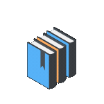 Cartoonized brain wearing a graduation cap and holding a book